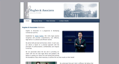 Desktop Screenshot of hughessolicitors.ie